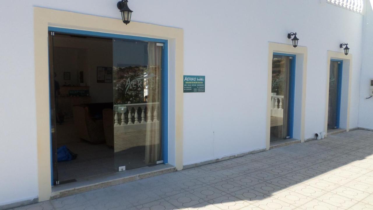 Aeriko Hotel Apartments Agia Marina (Kasos) Exterior foto